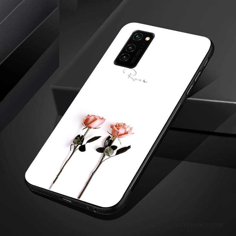 Honor 30 Pro Coque Silicone Simple Fluide Doux Verre Personnalité