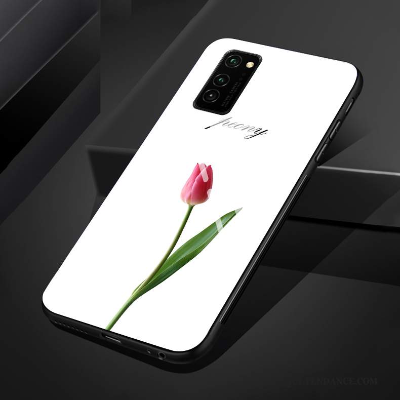 Honor 30 Pro Coque Silicone Simple Fluide Doux Verre Personnalité