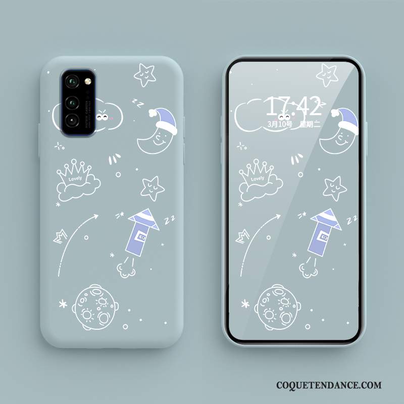 Honor 30 Pro Coque Tout Compris Incassable De Téléphone Vert Fluide Doux