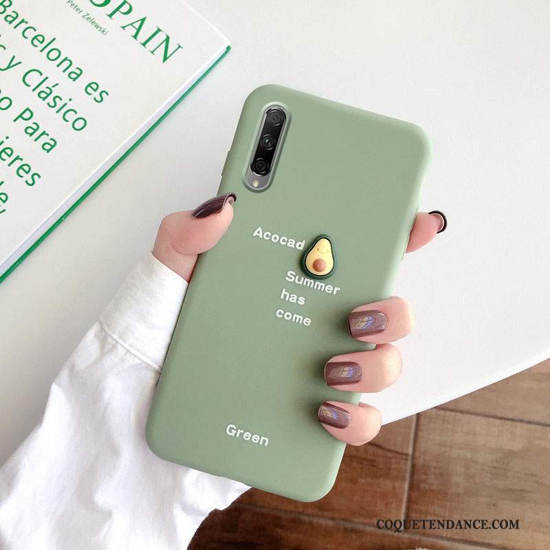 Honor 9x Pro Coque En Silicone Créatif De Téléphone Amoureux Vert