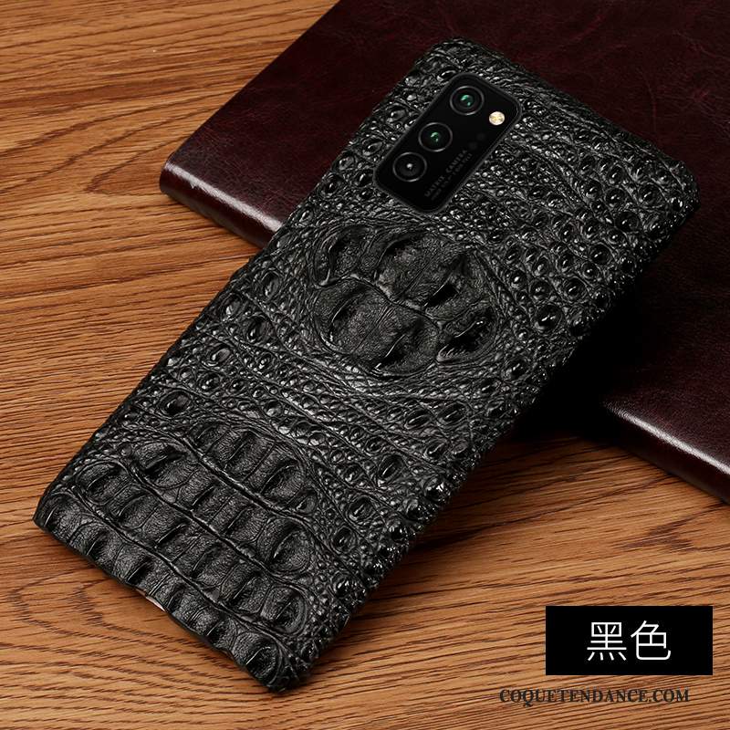 Honor View30 Coque Crocodile Modèle Personnalisé Luxe Marque De Tendance Protection