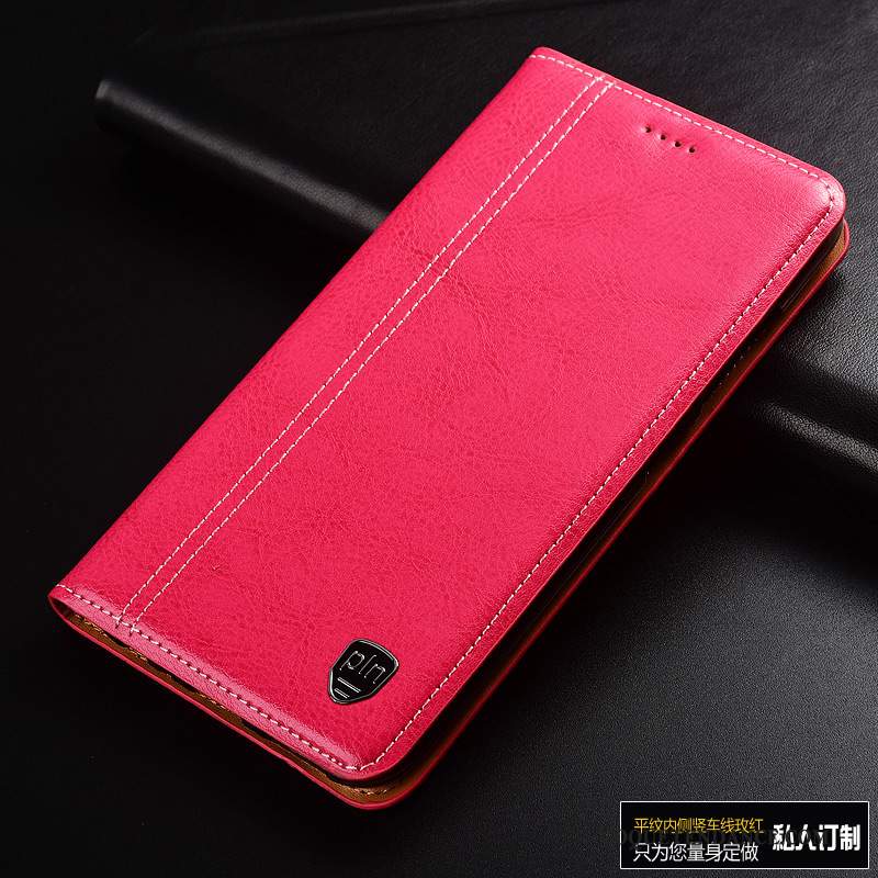 Honor View30 Coque Cuir Véritable Classique Protection De Téléphone Étui