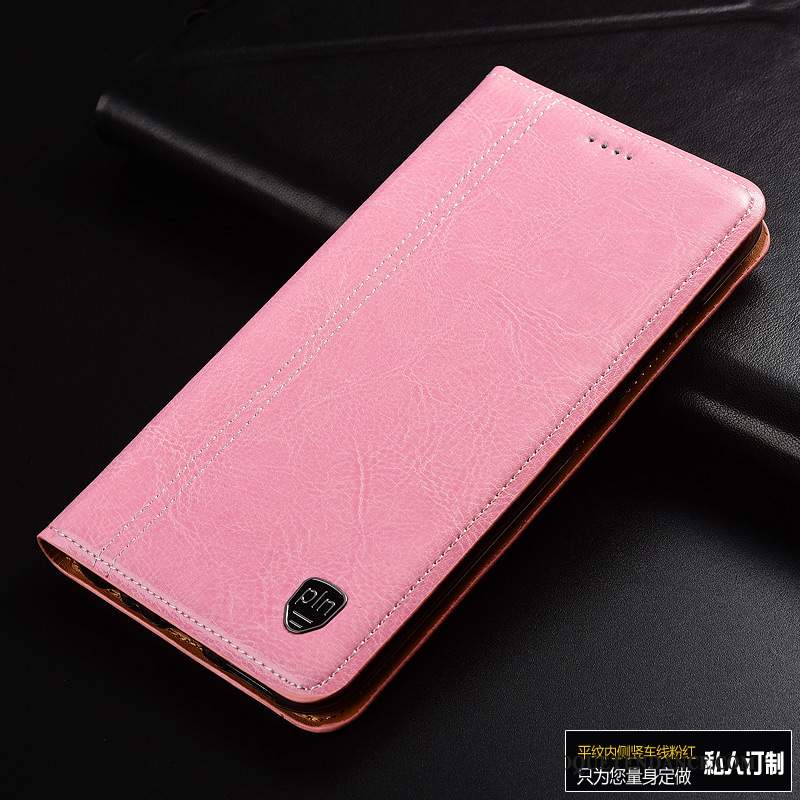 Honor View30 Coque Cuir Véritable Classique Protection De Téléphone Étui