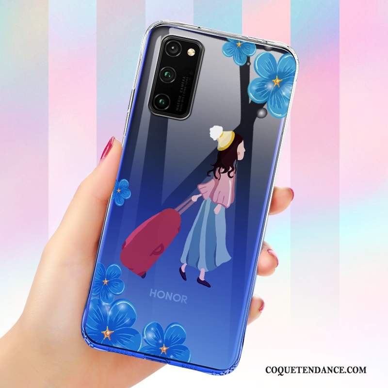 Honor View30 Coque Incassable Bleu Ballon Personnalité Tout Compris