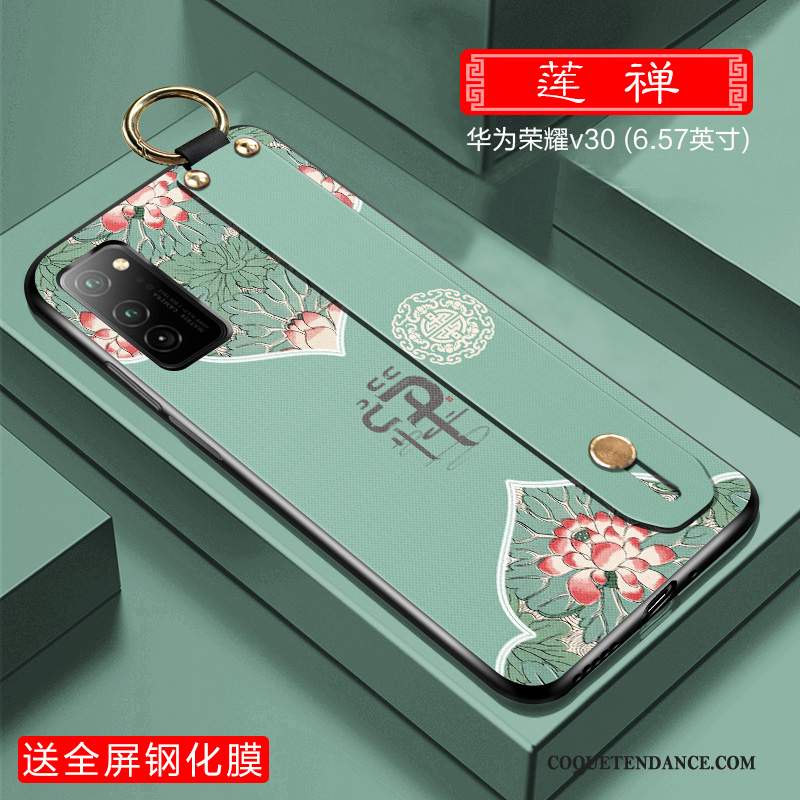 Honor View30 Coque Incassable De Téléphone Très Mince Tout Compris Style Chinois