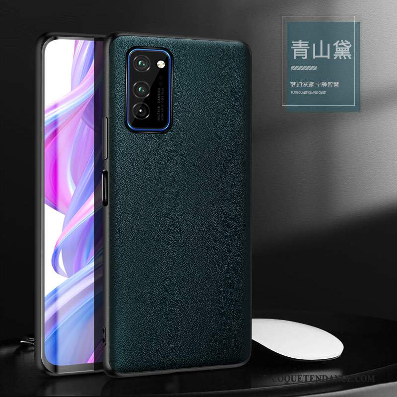 Honor View30 Coque Personnalité Noir Luxe Protection