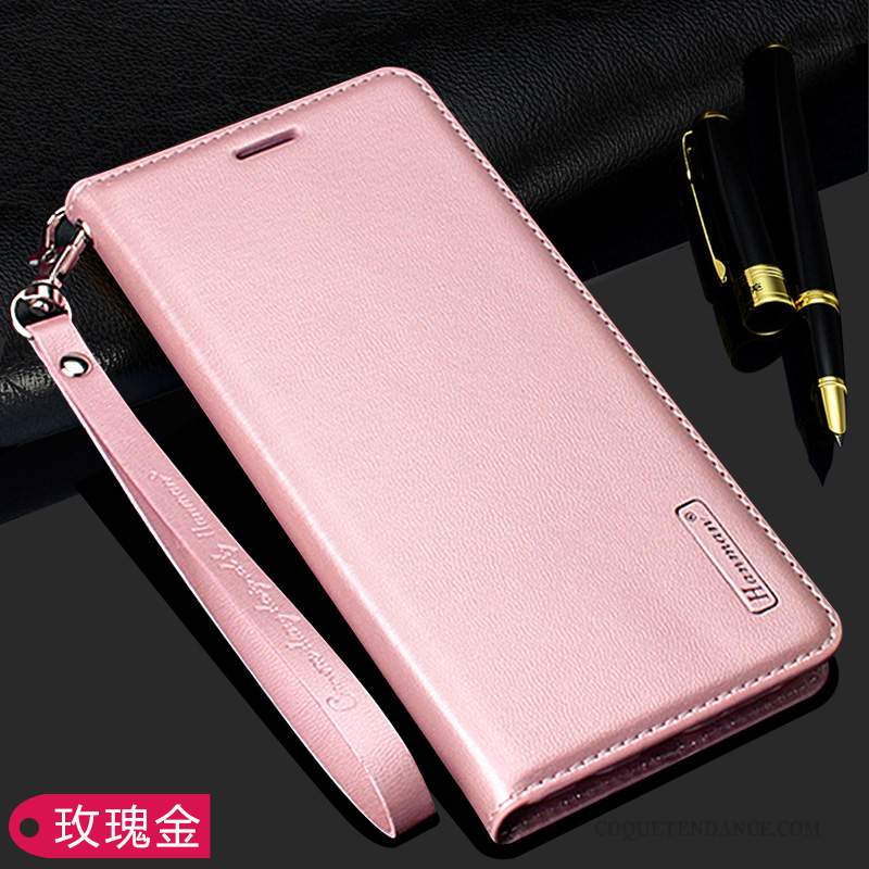 Honor View30 Coque Rose Reversible Plier Étui En Cuir