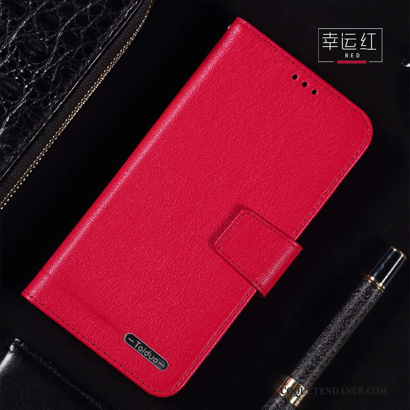 Honor View30 Pro Coque Incassable De Téléphone Cuir Véritable Clamshell Protection