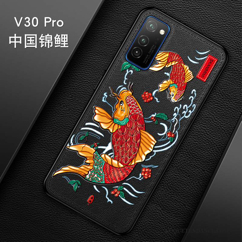 Honor View30 Pro Coque Protection De Téléphone Créatif Modèle Fleurie Marque De Tendance