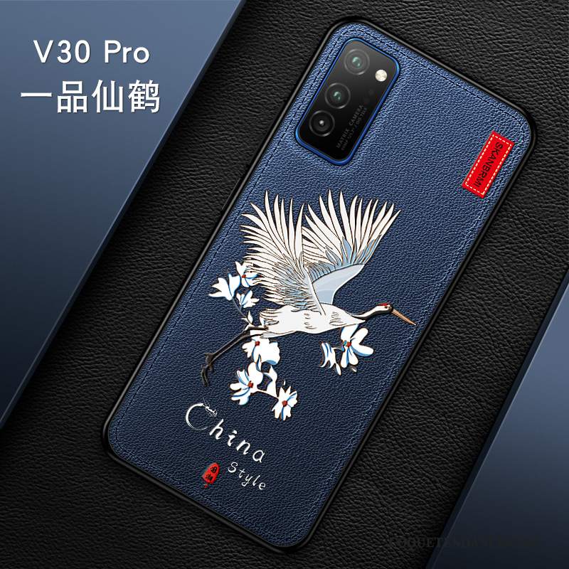 Honor View30 Pro Coque Protection De Téléphone Créatif Modèle Fleurie Marque De Tendance