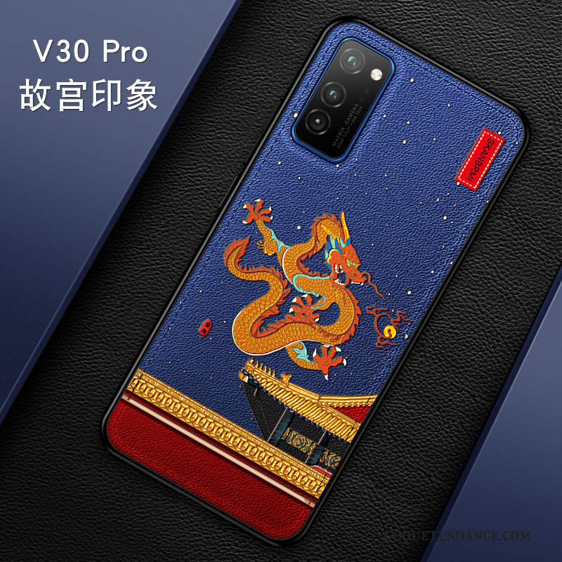 Honor View30 Pro Coque Protection De Téléphone Créatif Modèle Fleurie Marque De Tendance