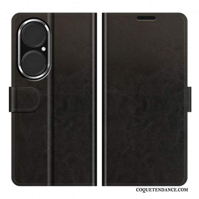 Housse Huawei P50 Style Cuir Design