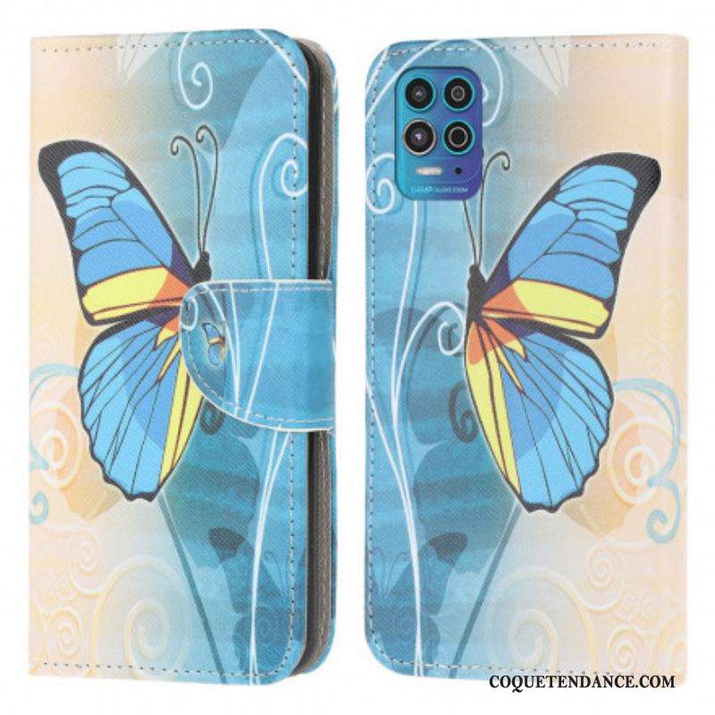 Housse Moto G100 Butterflies