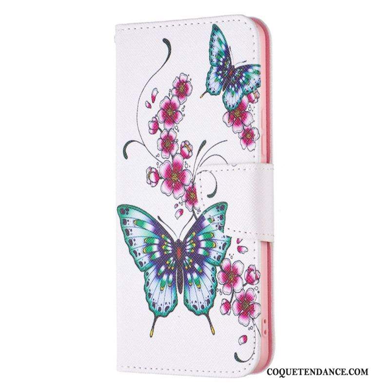 Housse Samsung Galaxy A53 5G Papillons