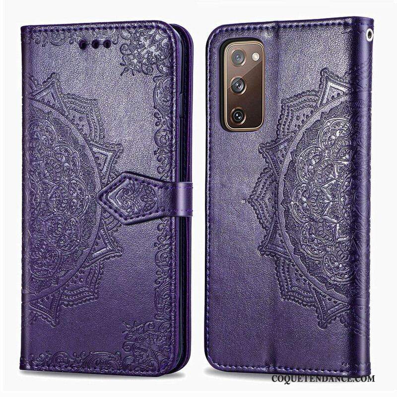 Housse Samsung Galaxy S20 FE Mandala Moyen Age