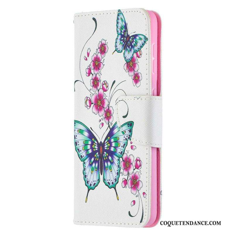 Housse Samsung Galaxy S21 5G Merveilleux Papillons