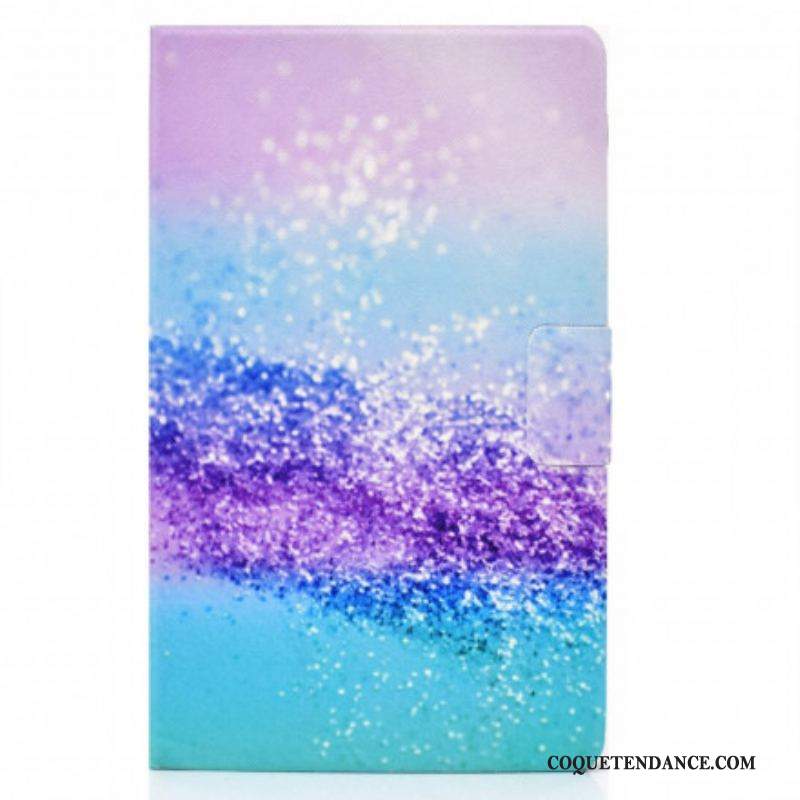 Housse Samsung Galaxy Tab A7 (2020) Paillettes Brillantes