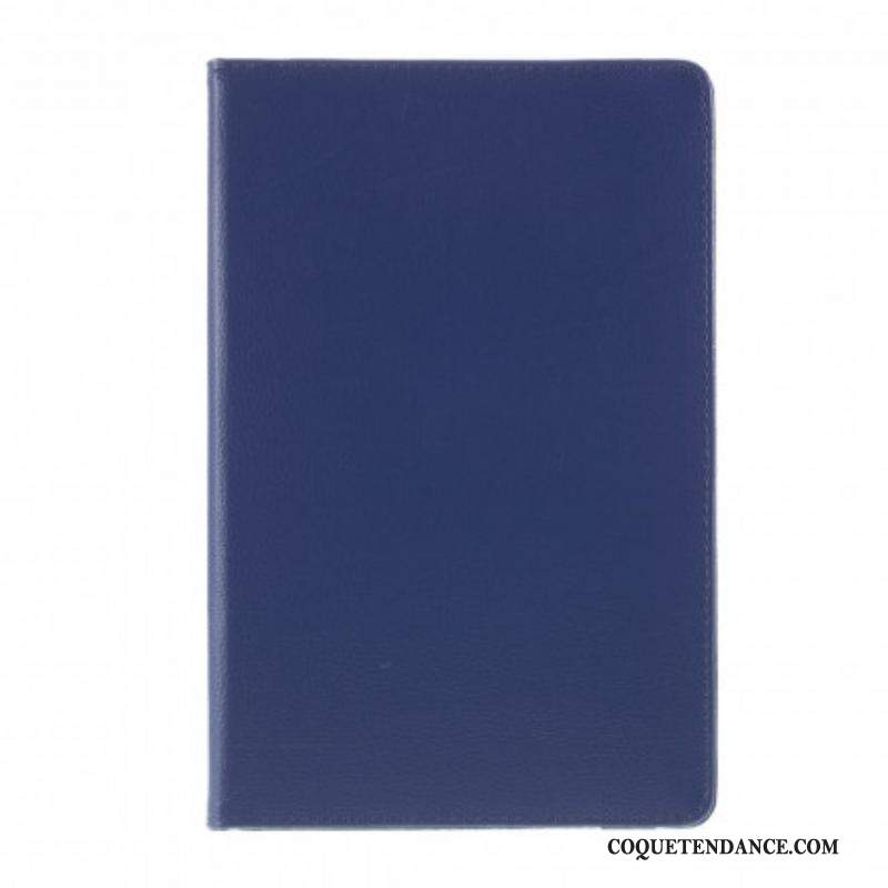 Housse Samsung Galaxy Tab A7 (2020) Rotative à 360° Simili Cuir Litchi