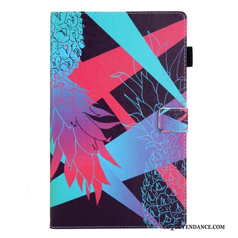 Housse Samsung Galaxy Tab A8 (2021) Design Ananas