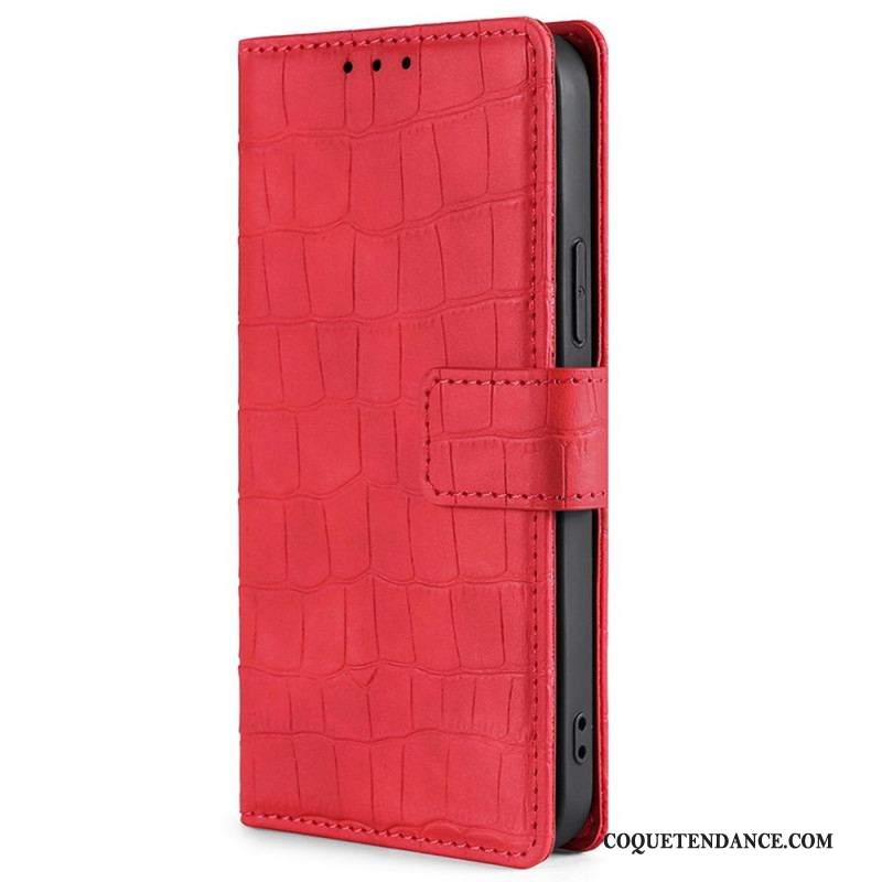 Housse Sony Xperia 10 IV Style Peau de Crocodile