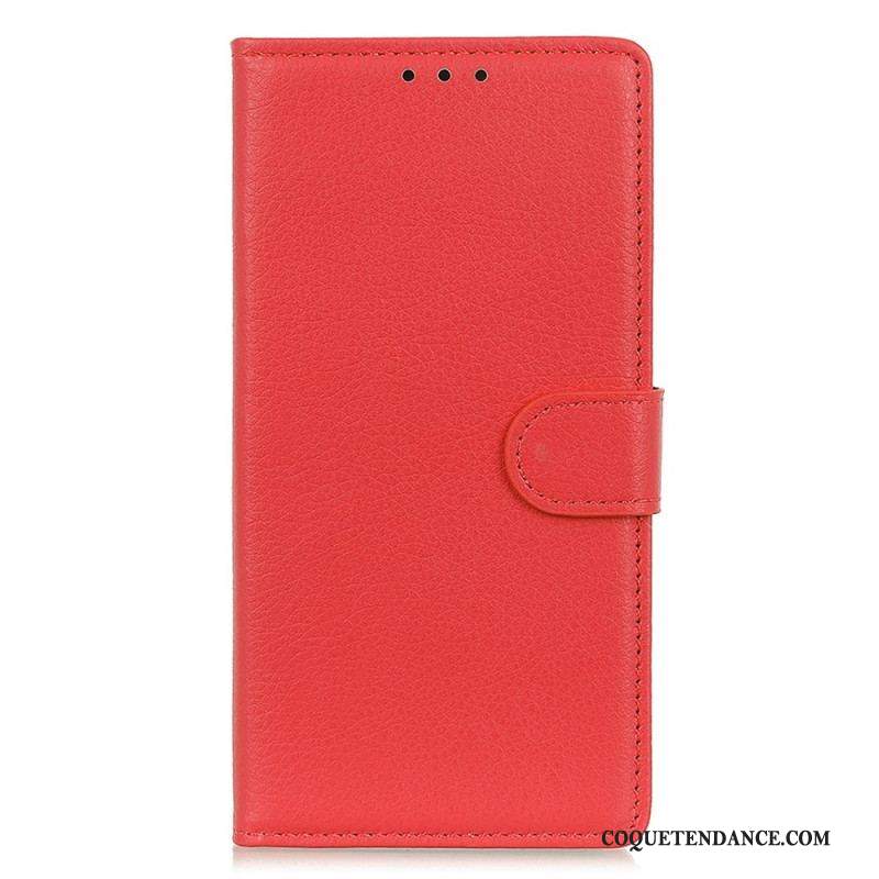 Housse Xiaomi 13 Lite Simili Cuir Traditionnel