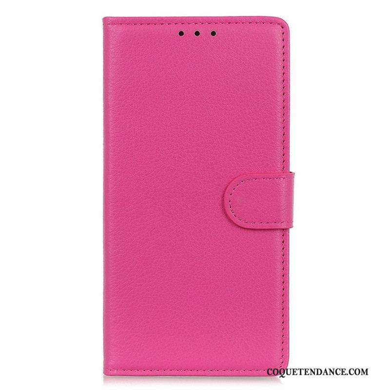 Housse Xiaomi 13 Lite Simili Cuir Traditionnel