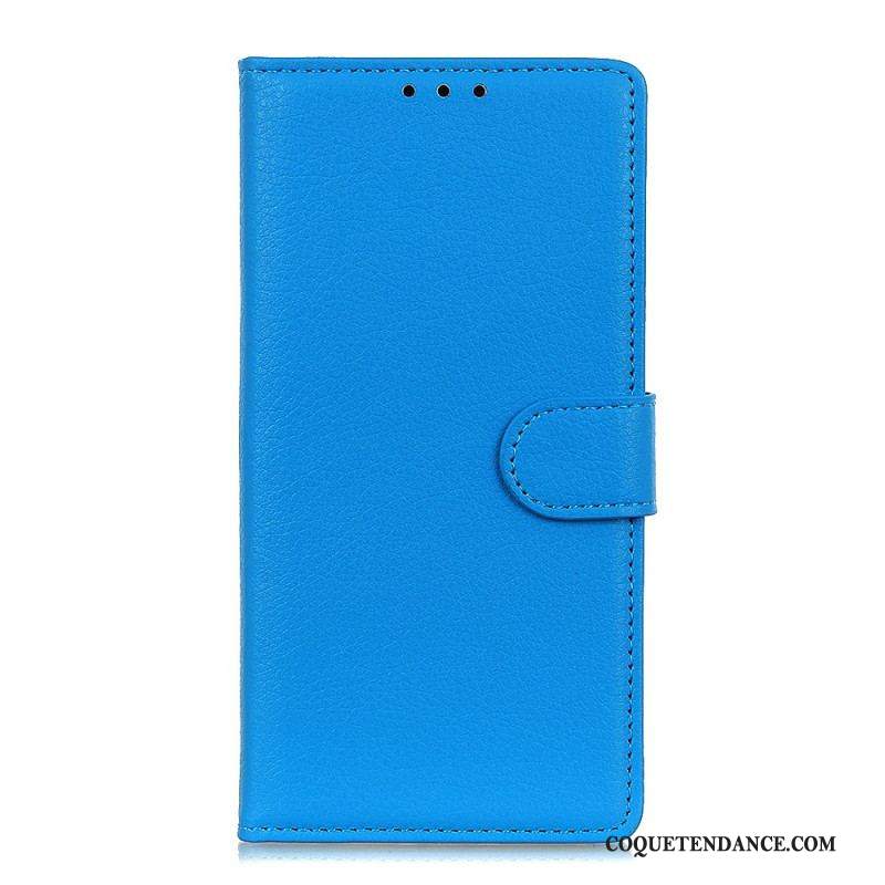 Housse Xiaomi Redmi Note 11 Pro / Note 11 Pro 5G Simili Cuir Litchi Traditionnel