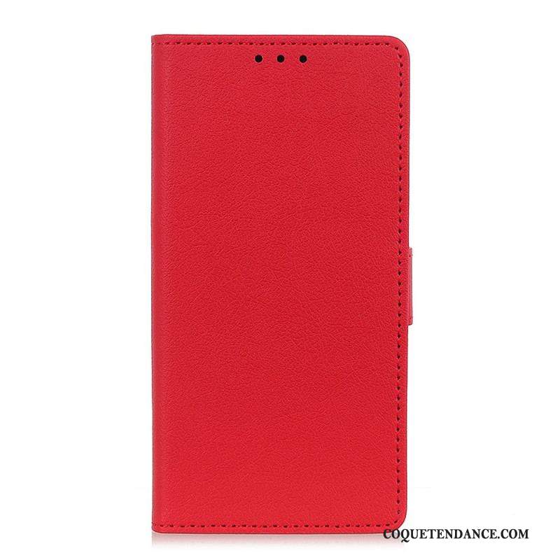 Housse Xiaomi Redmi Note 11 Pro Plus 5G Effet Cuir Classique