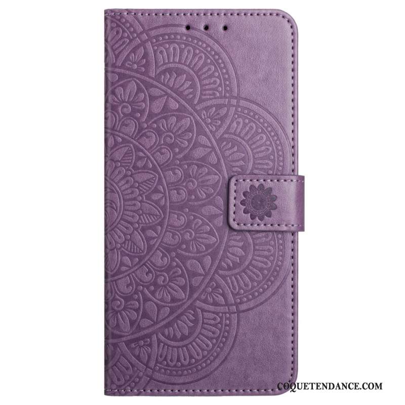 Housse Xiaomi Redmi Note 13 Pro Plus 5G Impression Mandala à Lanière