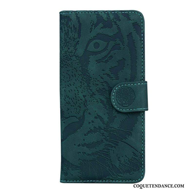 Housse iPhone 13 Mini Empreinte Face de Tigre