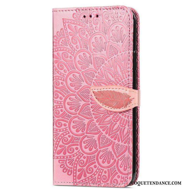 Housse iPhone 13 Mini Feuilles Tribales