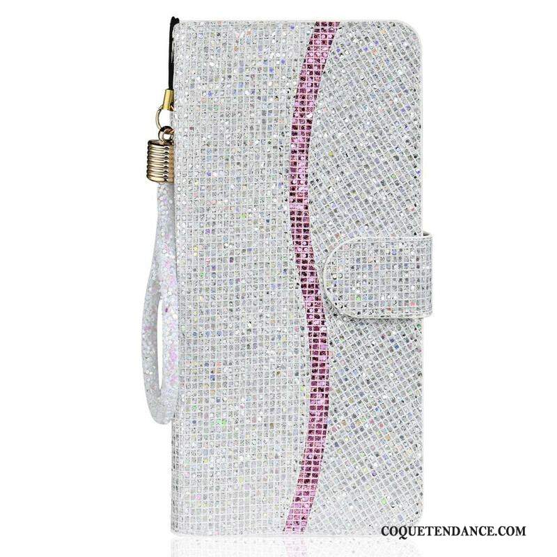 Housse iPhone 13 Mini Paillettes S Design