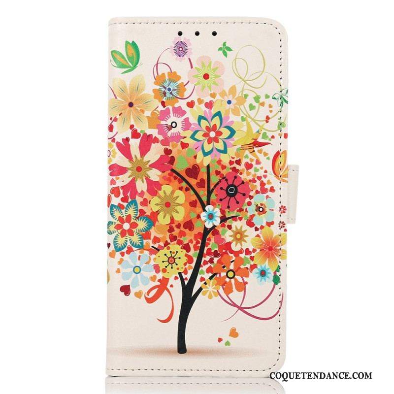 Housse iPhone 14 Pro Max Arbre Fleurie