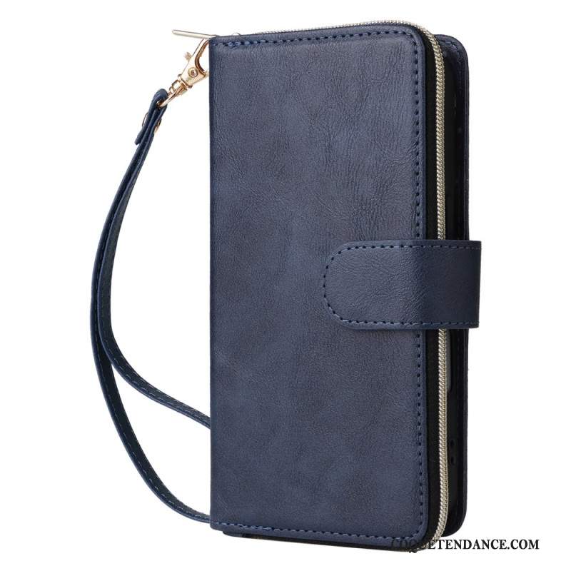 Housse iPhone 16 Plus 9 Porte-Cartes et Porte-Monnaie