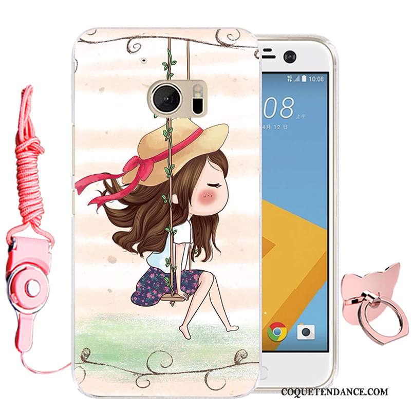 Htc 10 Coque Dessin Animé Étui Rose Protection