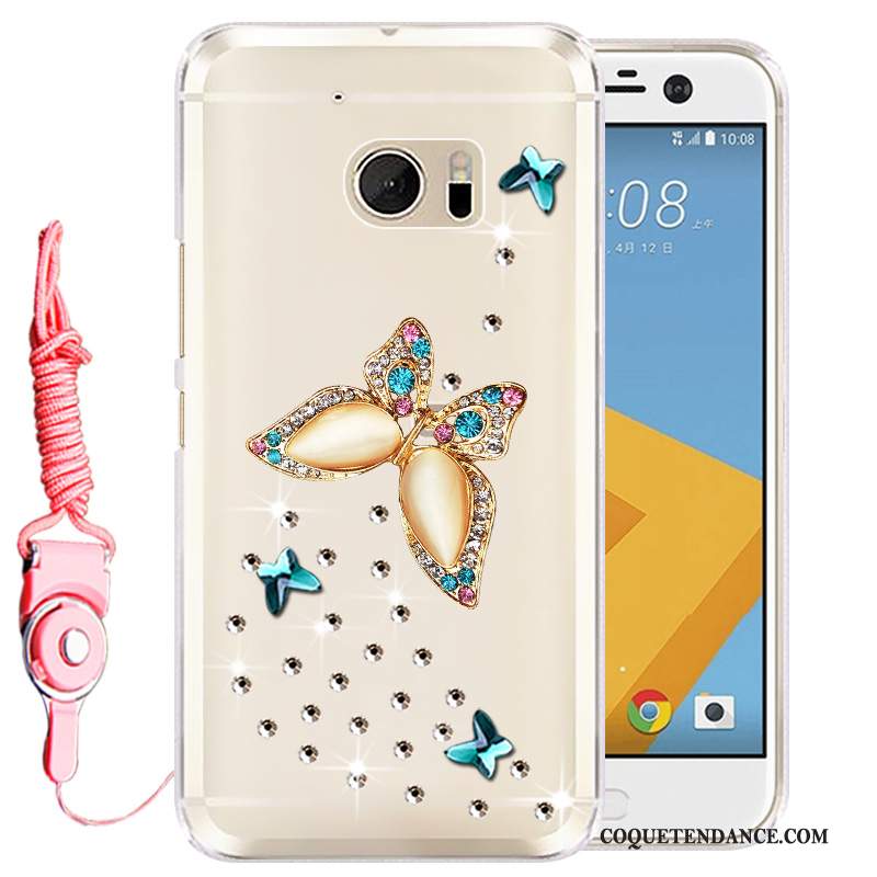 Htc 10 Coque Protection De Téléphone Strass Étui Silicone