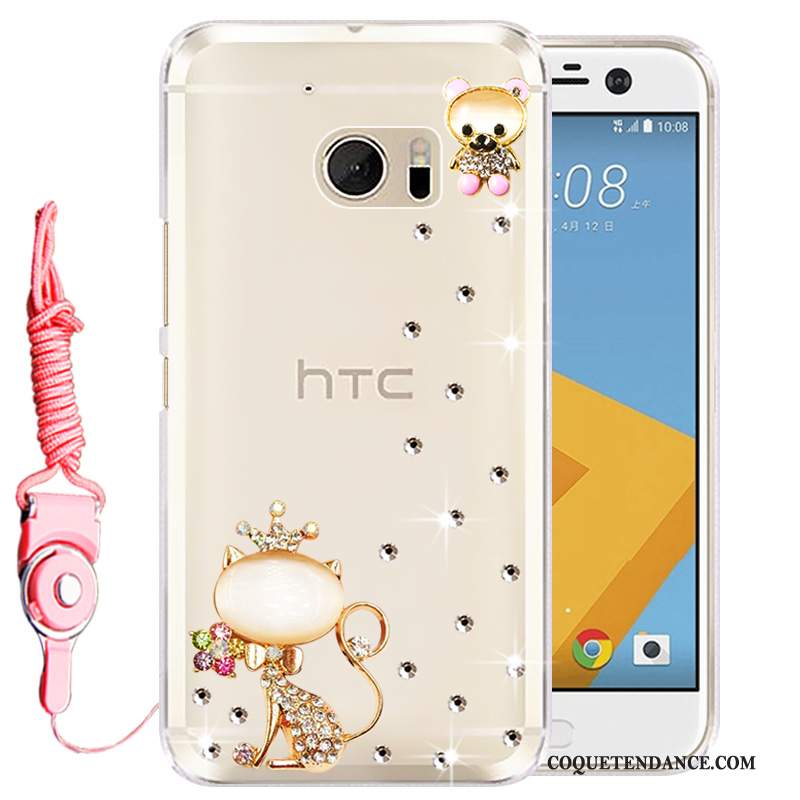 Htc 10 Coque Protection De Téléphone Strass Étui Silicone