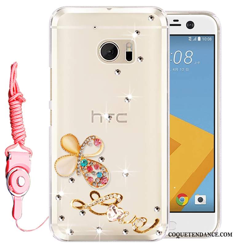 Htc 10 Coque Protection De Téléphone Strass Étui Silicone