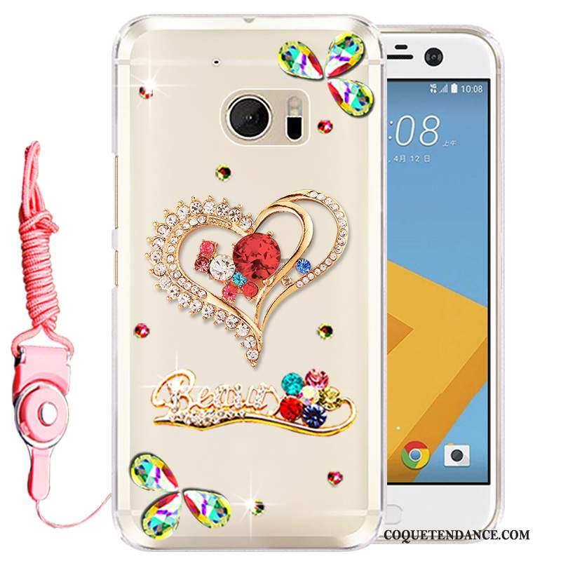 Htc 10 Coque Protection De Téléphone Strass Étui Silicone