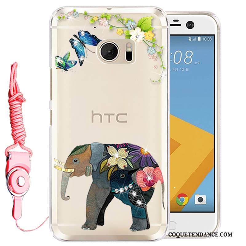 Htc 10 Coque Protection De Téléphone Strass Étui Silicone