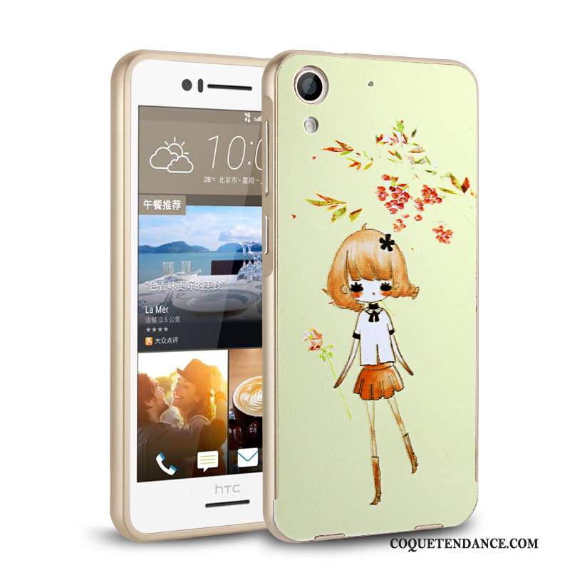 Htc Desire 728 Coque Or Mince Border Tendance