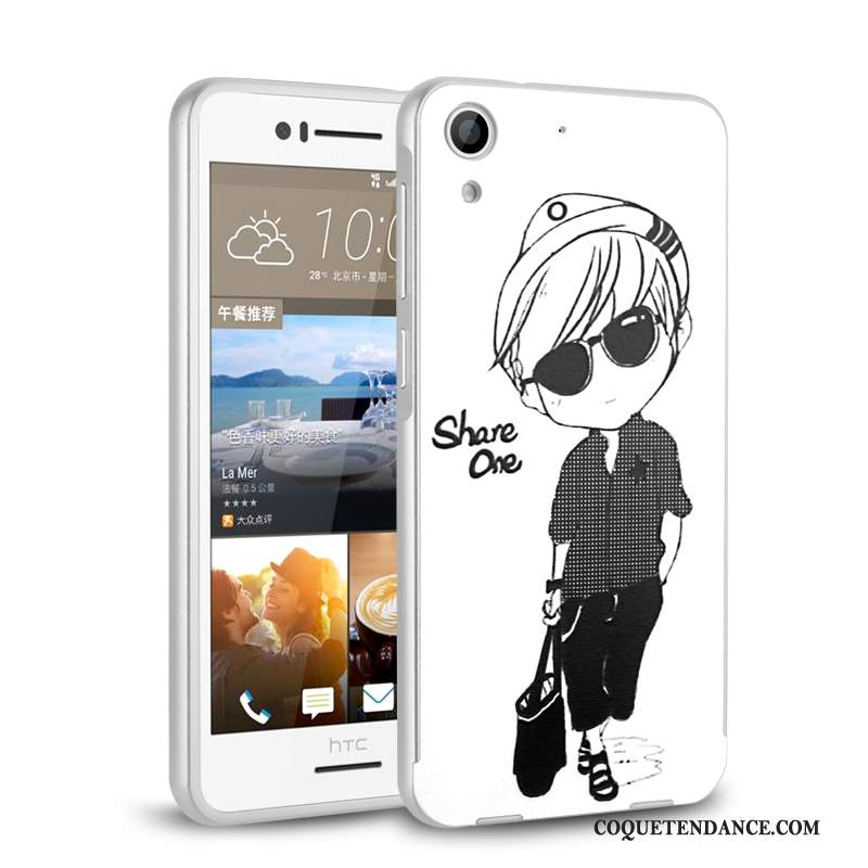 Htc Desire 728 Coque Or Mince Border Tendance