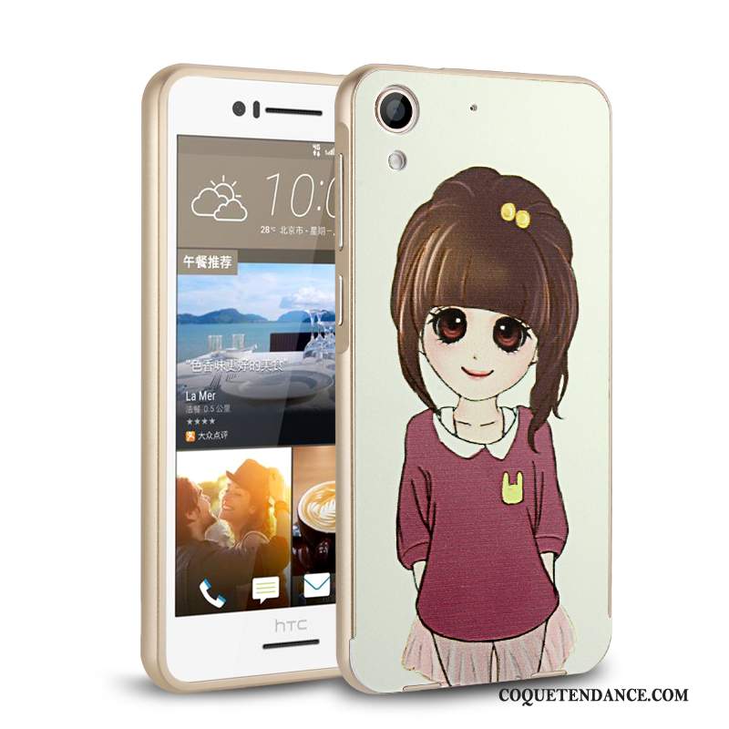 Htc Desire 728 Coque Or Mince Border Tendance