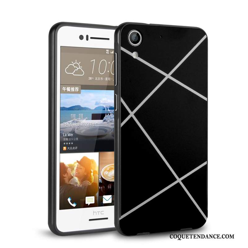 Htc Desire 728 Coque Or Mince Border Tendance