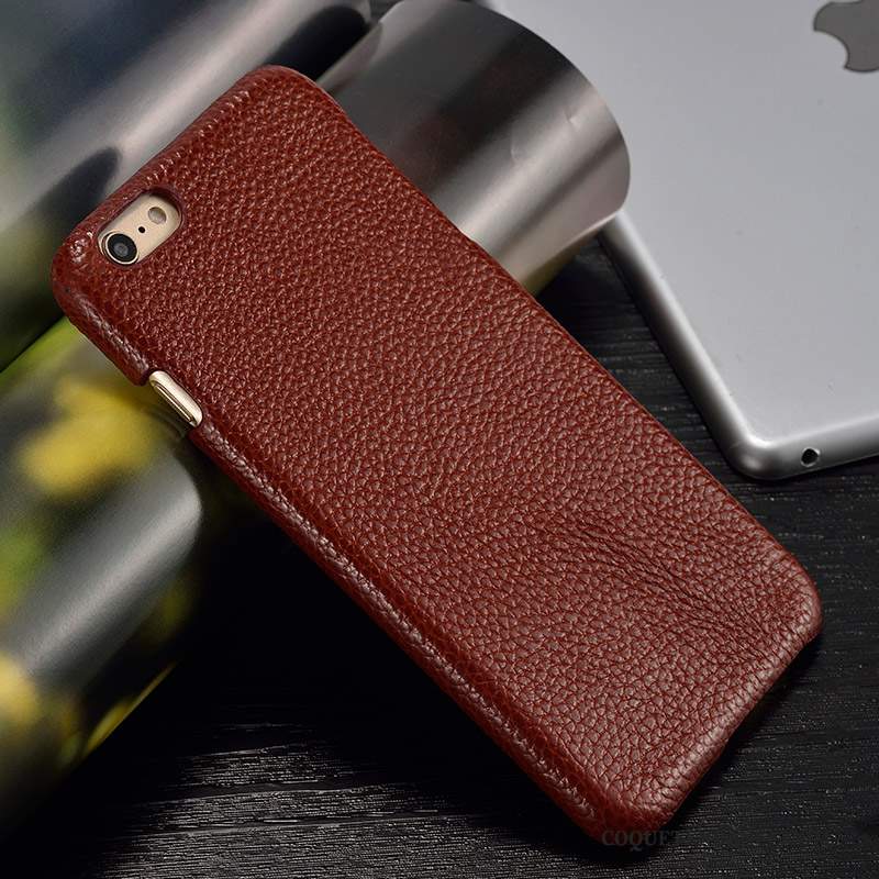 Htc One A9 Coque Rouge Étui Simple Étui En Cuir Couvercle Arrière