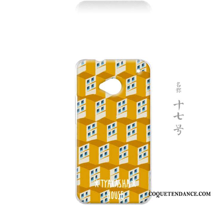 Htc One M7 Coque Petit Incassable Protection Art Étui