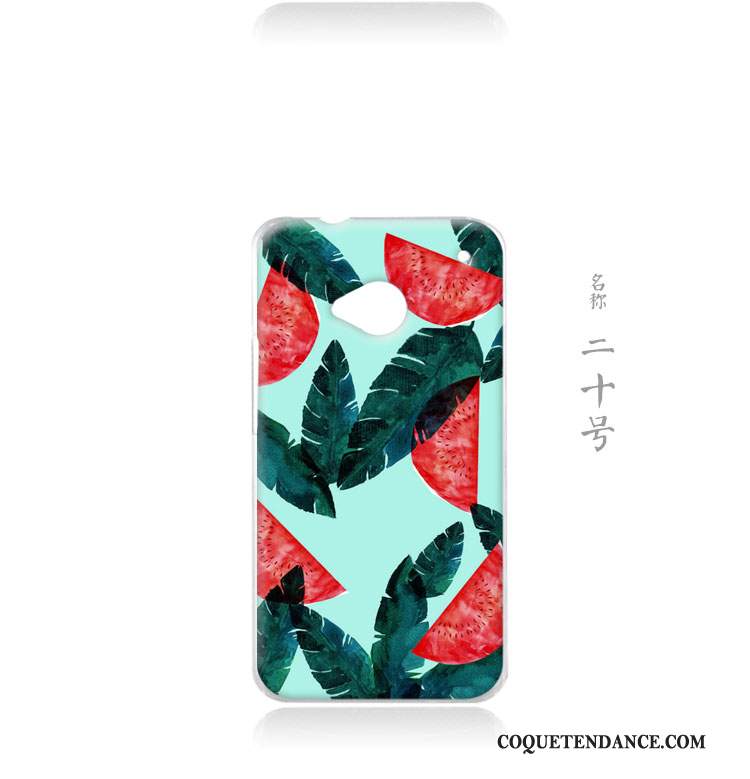 Htc One M7 Coque Petit Incassable Protection Art Étui