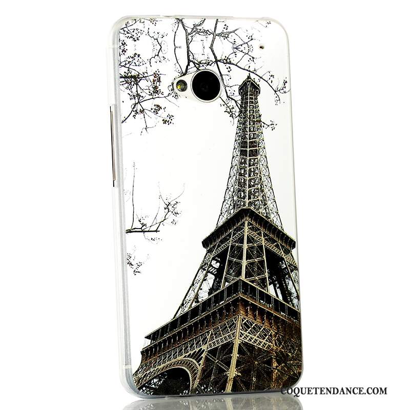 Htc One M7 Coque Protection Étui Tendance Dessin Animé Très Mince