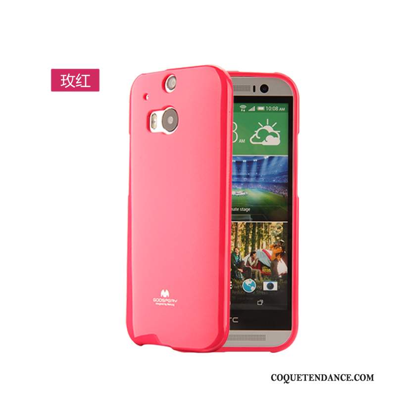 Htc One M8 Coque Protection Fluide Doux Tendance Très Mince Étui