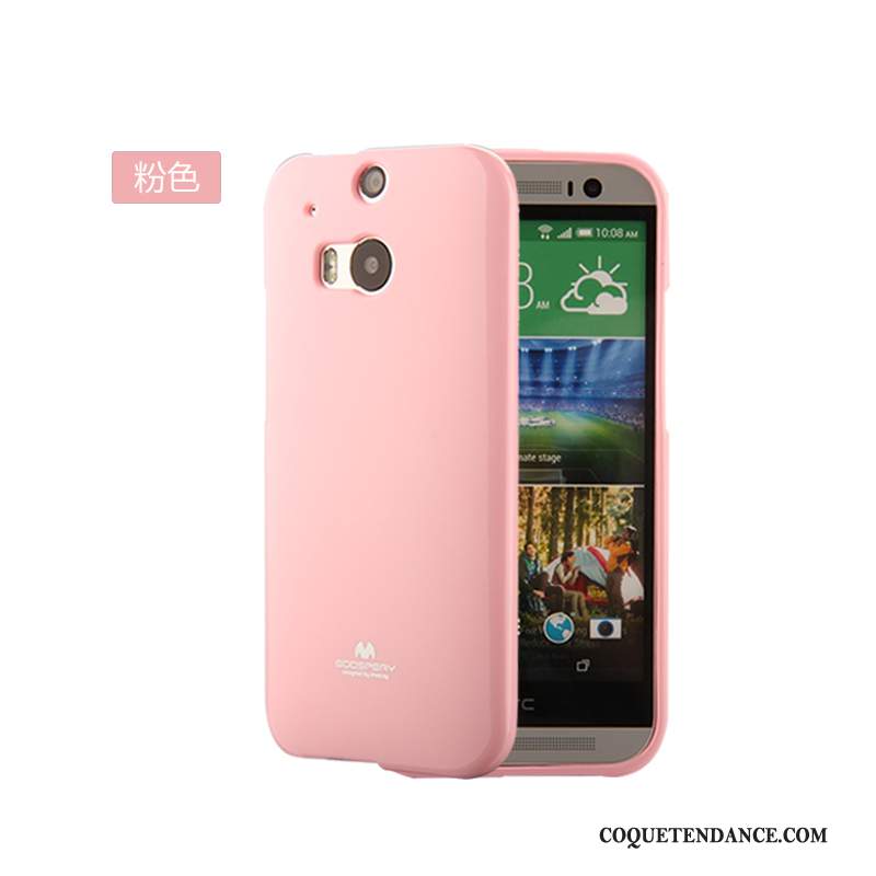 Htc One M8 Coque Protection Fluide Doux Tendance Très Mince Étui